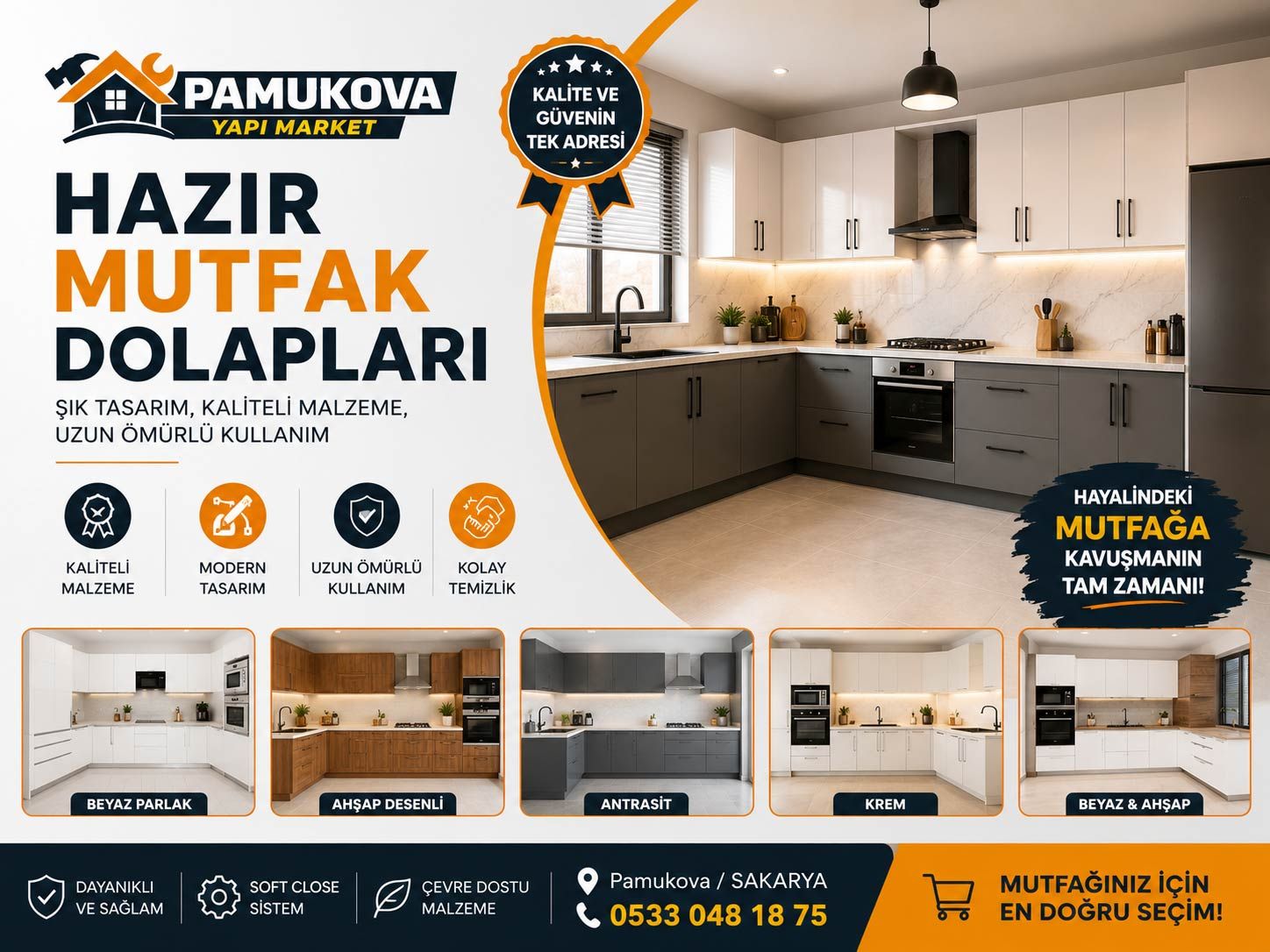 HAZIR MUTFAK DOLAPLARI