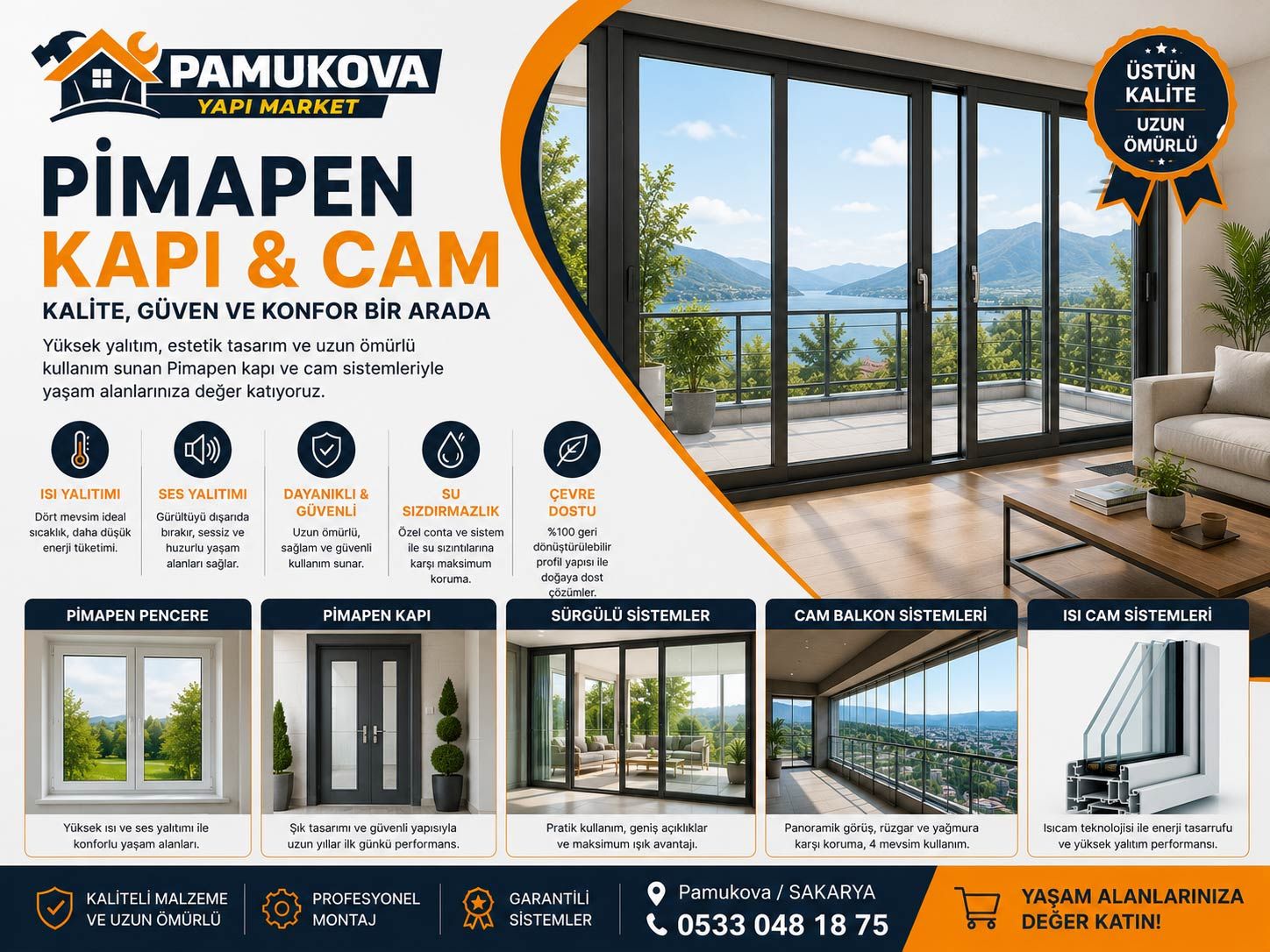PİMAPEN KAPI CAM